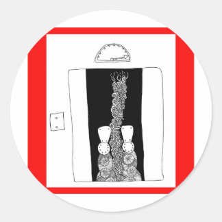 Adesivo Redondo elevador