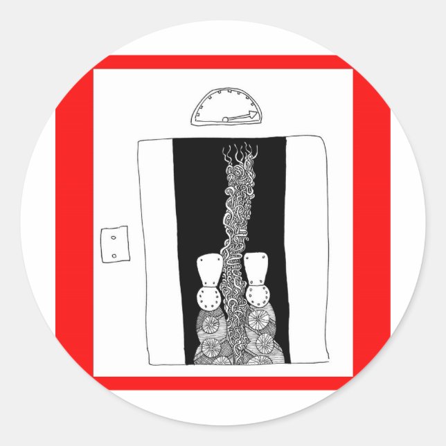 Adesivo Redondo elevador (Frente)