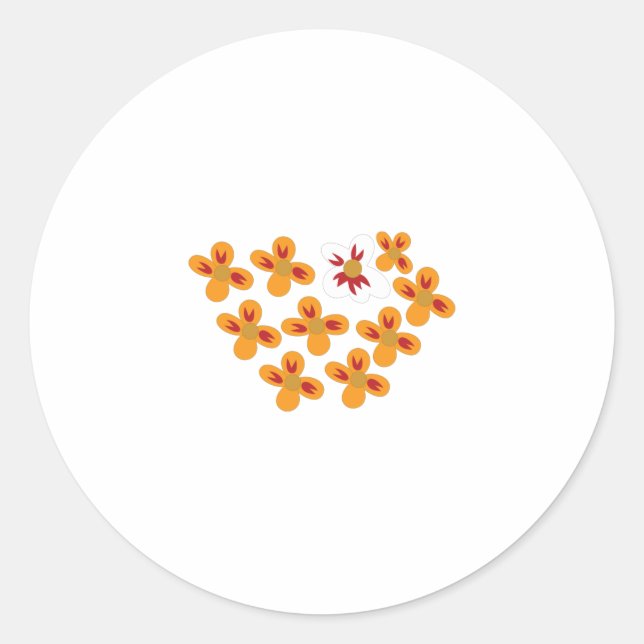 Adesivo Redondo Eleve seu jogo de Design com o ClassicRound Sticke (Frente)