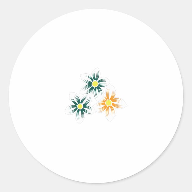 Adesivo Redondo Eleve seu jogo de Design com o ClassicRound Sticke (Frente)