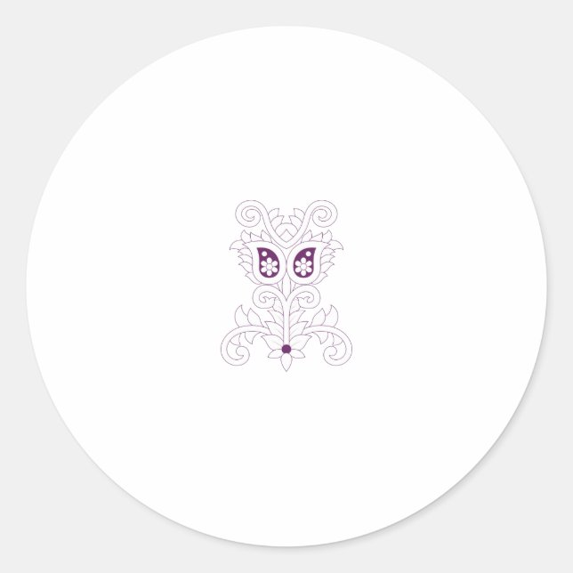 Adesivo Redondo Eleve seu jogo de Design com o ClassicRound Sticke (Frente)