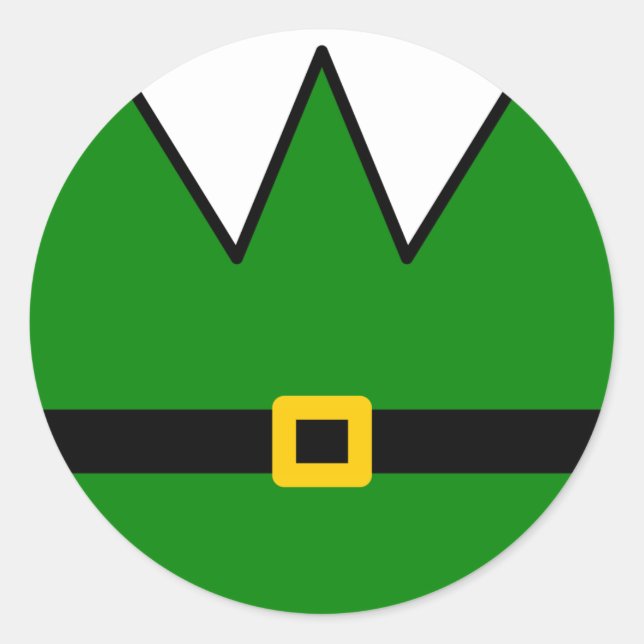 Adesivo Redondo elfo (Frente)