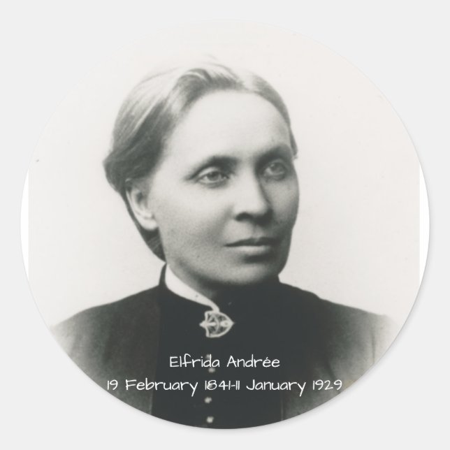 Adesivo Redondo Elfrida Andrée (Frente)