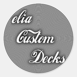 Adesivo Redondo elia spiral sticker