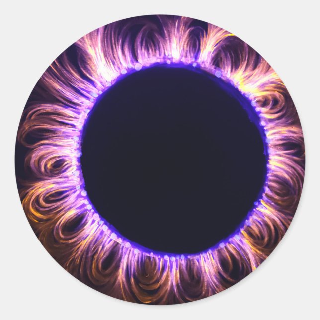 Adesivo Redondo Elipse solar (Frente)