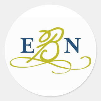 Adesivo Redondo Elisabeth Sticker
