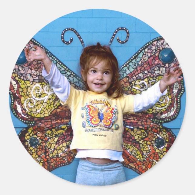 Adesivo Redondo Eliza Sticker KP (Frente)