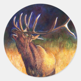 Adesivo Redondo Elk, Stickers