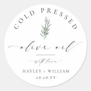 Adesivo Redondo Ellesmere Olive Oil