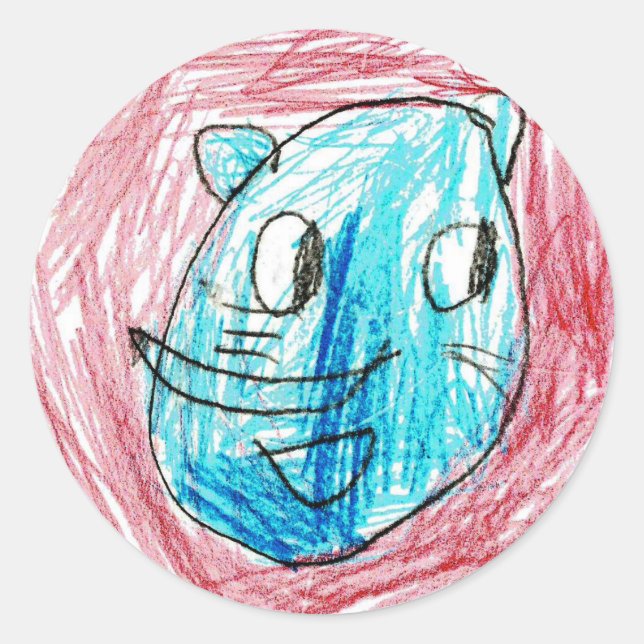 Adesivo Redondo Ellie: Round Sticker (Frente)