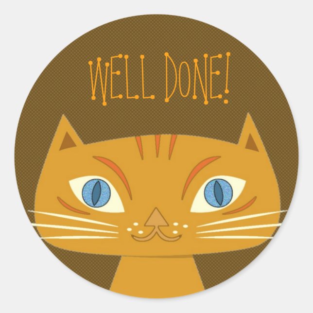 Adesivo Redondo Elogios para Crianças (Frente)