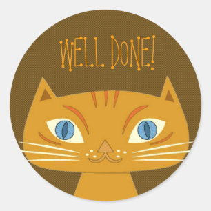 Adesivo Redondo Elogios para Crianças