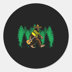 Adesivo Redondo Elsquatcho Pancho Guardian do Deserto Pé Grande S