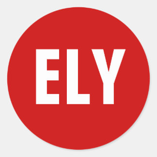 Adesivo Redondo ELY Sticker 1