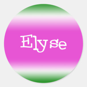Adesivo Redondo Elyse