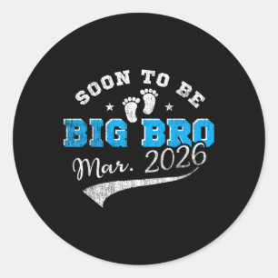 Adesivo Redondo Em Breve Ser Grande Bro Mar 2026 Chegando Big Brot