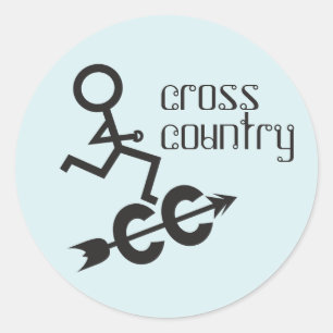 Adesivo Redondo Em Execução Entre Países