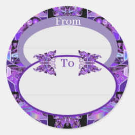 Adesivo Redondo Embalagem redonda de 31 caracteres clássicos com b