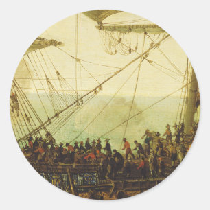 Adesivo Redondo Embarque do Eleitor Palatino 