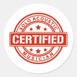 Adesivo Redondo Emblema-adesivo acústico de som certificado