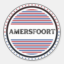 Adesivo Redondo Emblema do Orgulho da Cidade de Amersfoort – Ident