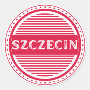 Adesivo Redondo Emblema do Orgulho da Cidade de Szczecin – Identid