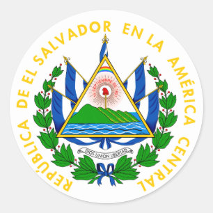 Adesivo Redondo emblema do salvador