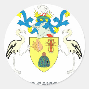 Adesivo Redondo Emblema do turco