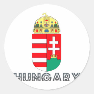 Adesivo Redondo Emblema húngaro