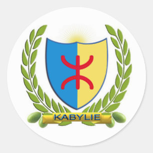 Adesivo Redondo emblema kabylie 2010