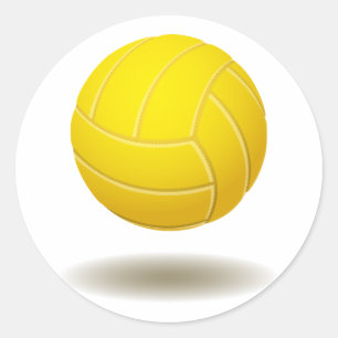 Adesivo Redondo Emblema legal 2 do voleibol