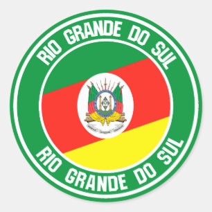 Adesivo Redondo Emblema Redondo Rio Grande do Sul