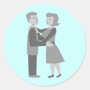 Adesivo Redondo Embraço Clássico