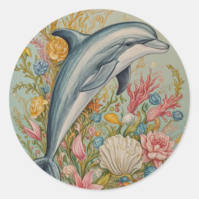 Adesivo Redondo Embraço Oceânico (Frente)