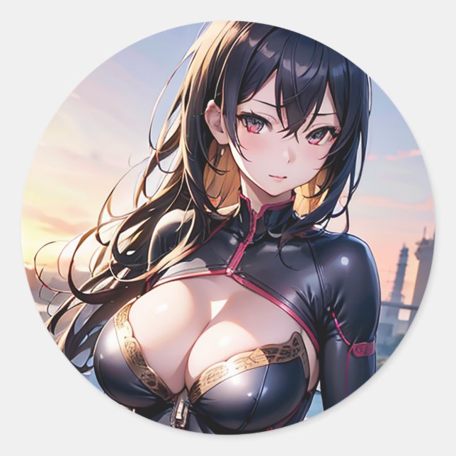 Adesivo Redondo Emerald Charm (Frente)