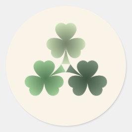 Adesivo Redondo Emerald Flourish