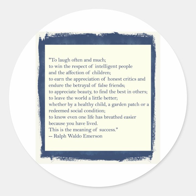 Adesivo Redondo Emerson Cote (Frente)