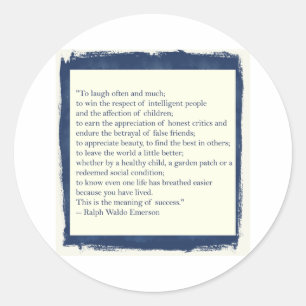 Adesivo Redondo Emerson Cote