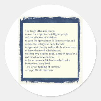 Adesivo Redondo Emerson Cote