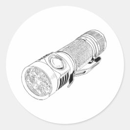 Adesivo Redondo Emisar D4V2 Stickers