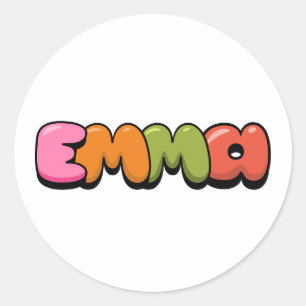 Adesivo Redondo Emma