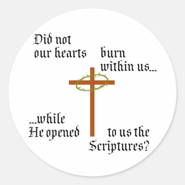 Adesivo Redondo Emmaus (Frente)