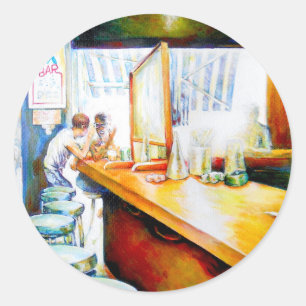 Adesivo Redondo Emocional para motivar, lógica para justificar