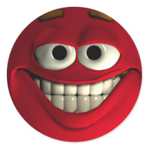 Emoticon Vermelho