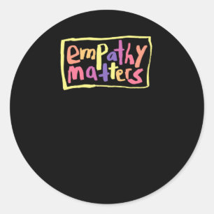 Adesivo Redondo Empatia S Sticker1