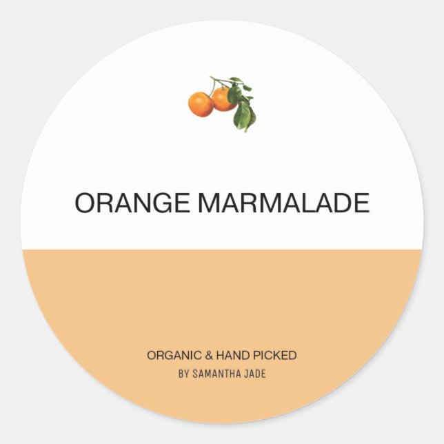 Adesivo Redondo Emperramento personalizado e preservação de etique (Frente)