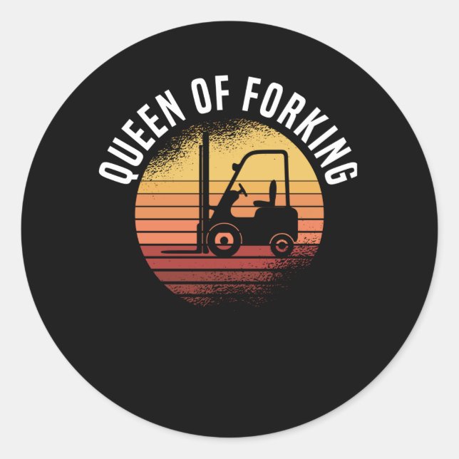 Adesivo Redondo Empilhador de Controladores de Empilhador de Empil (Frente)