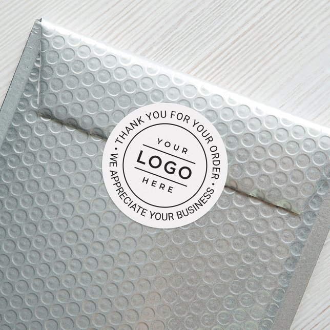 Adesivo Redondo Empresa de logotipo comercial personalizado Obriga (Criador carregado)