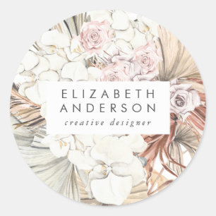 Adesivo Redondo Empresas Pampas