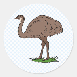 Adesivo Redondo Emu de Eldon